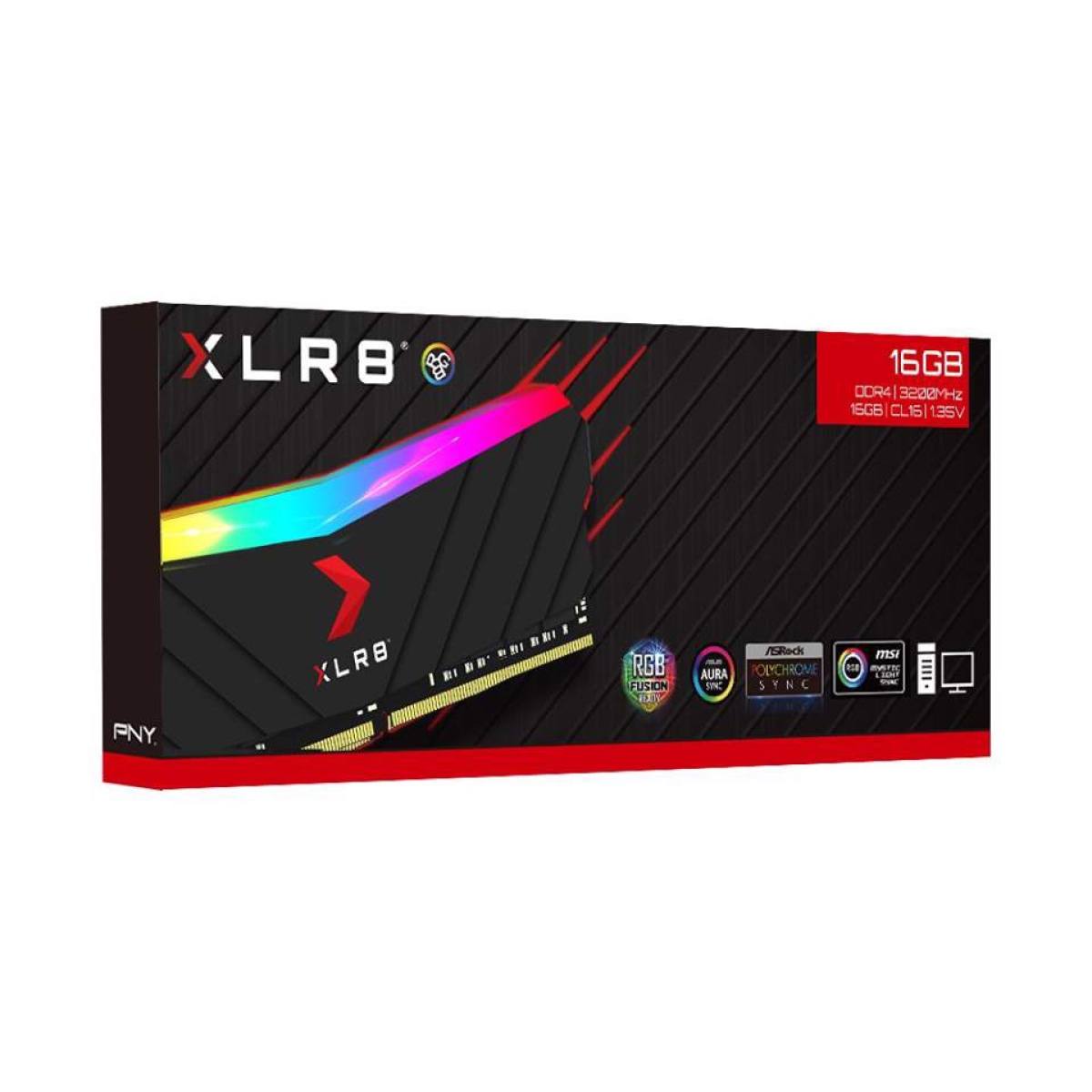 PNY XLR8 16GB DDR4 3200MHz RGB